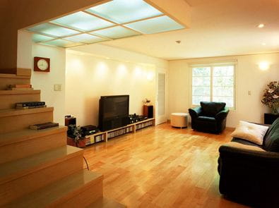 bulb-living-room-lamps-ideas-with-black-sofa-and-long-cabinet-is-added-glass-cantilever