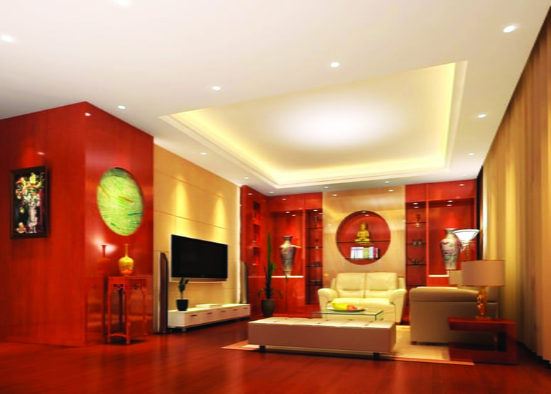 ceiling-and-wooden-wall-design-for-living-room