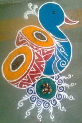 Free Hand Rangoli