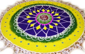 Free Hand Rangoli