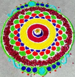 Free Hand Rangoli