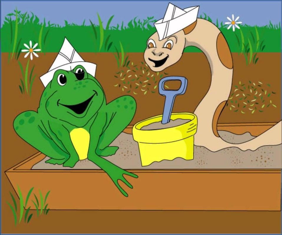 Panchtantra Story- Frog & Snake