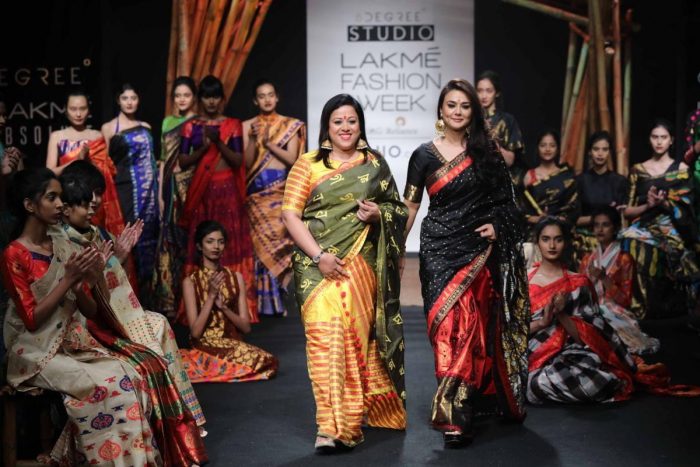 Designer Sarees At Lakme Fashion Week