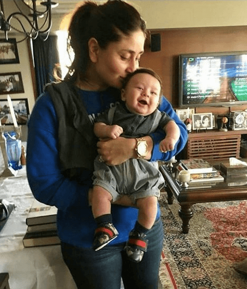 Kareena With Son