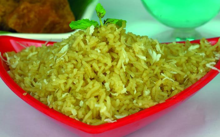 Coconut Jagry Pulao