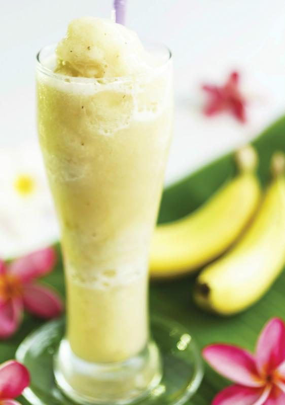 banana apple milkshake