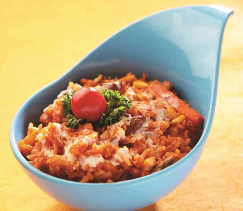 Mexican Rice Recipe in Hindi