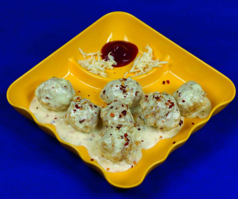 Party Snacks-Cheese Rice Balls