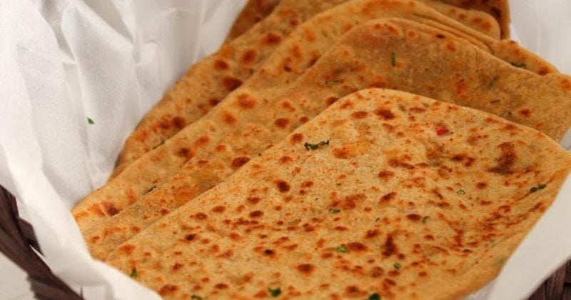 Paneer-Cabbage Paratha