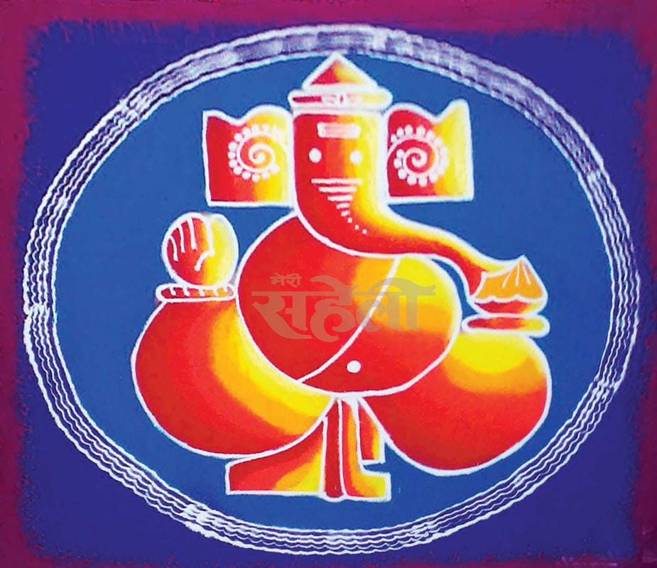 Rangoli Designs lord ganesha