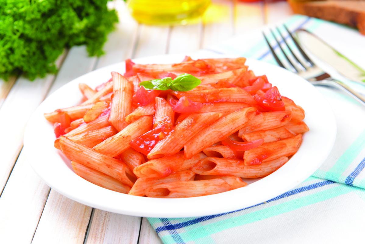 Pasta In Pink Sauce