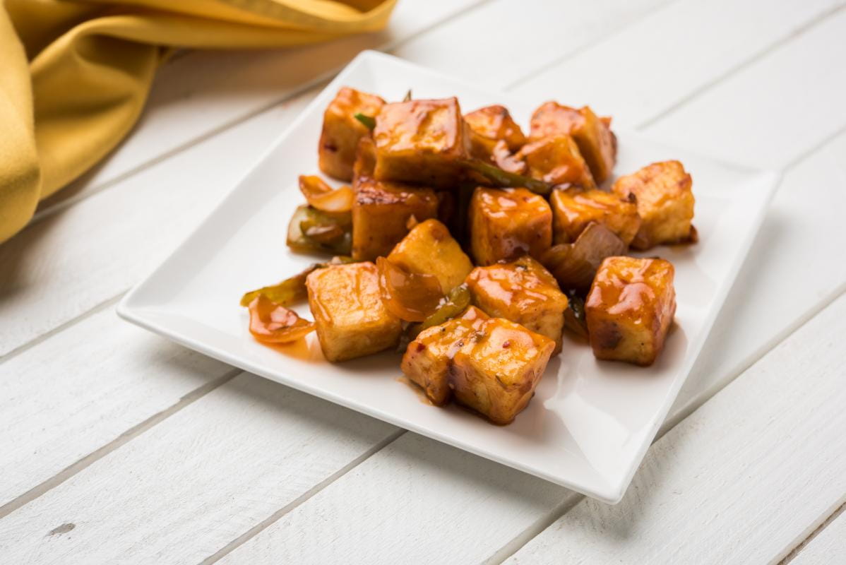 Garlic Paneer