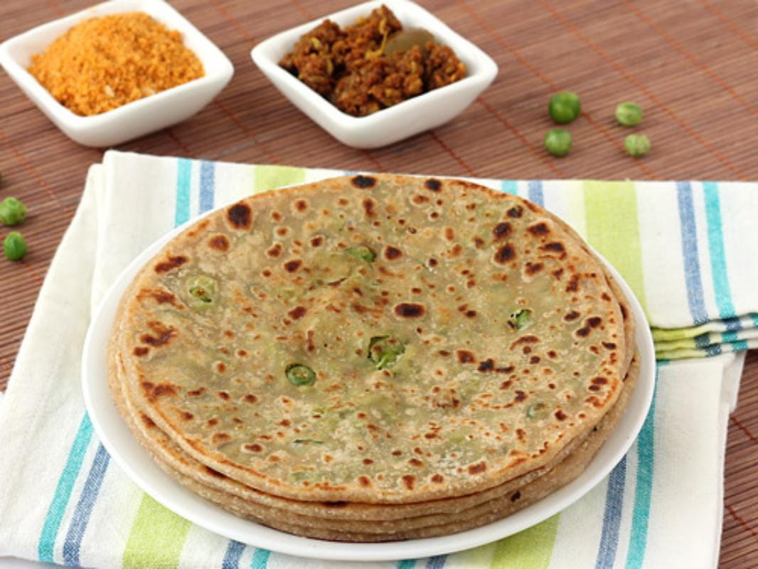 Amritsari Matar Paratha