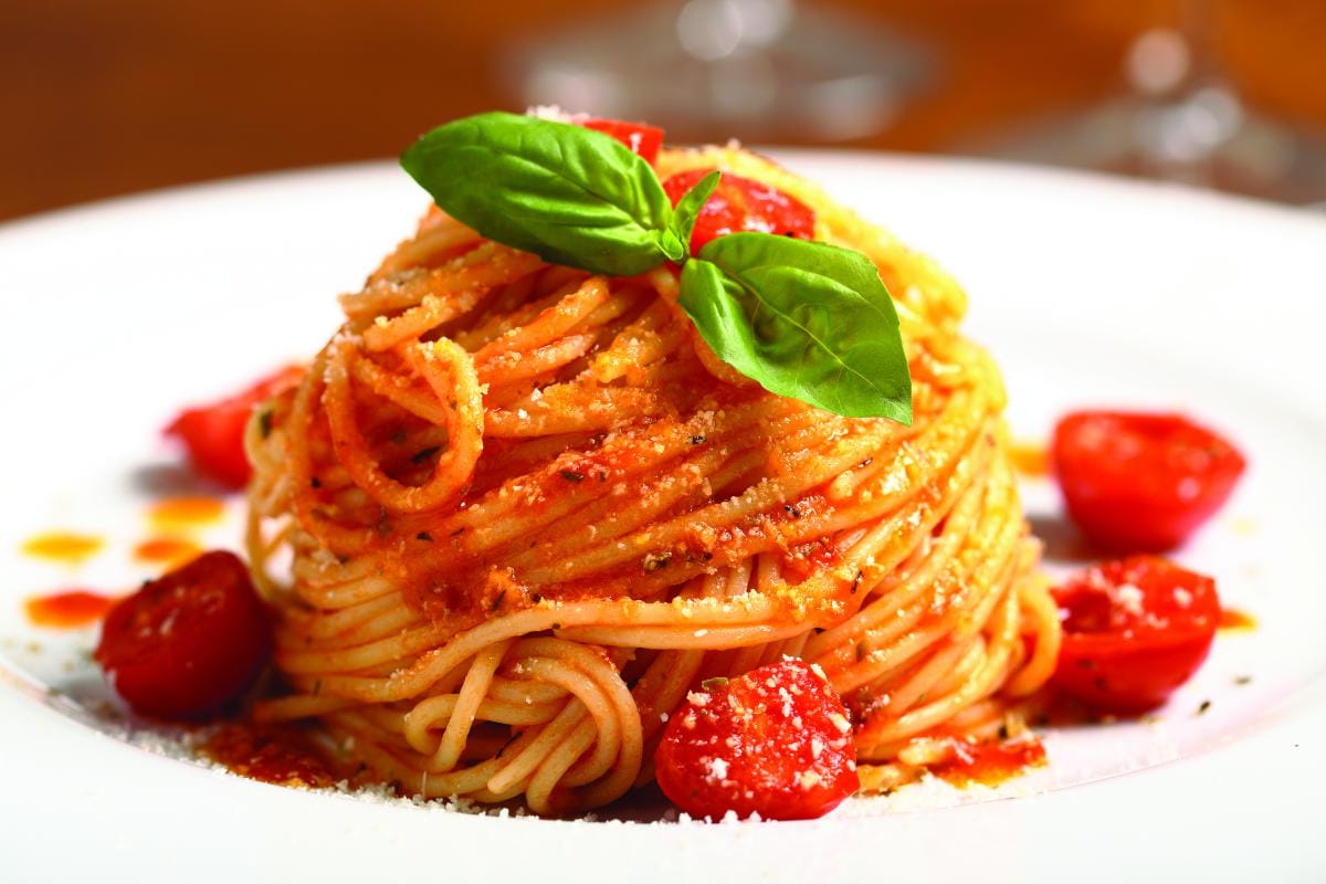 Spaghetti In Tomato Sauce