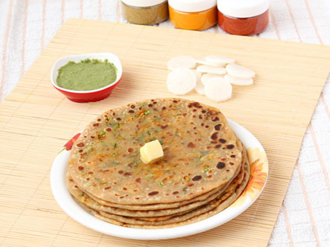 Stuffed Mooli Paratha