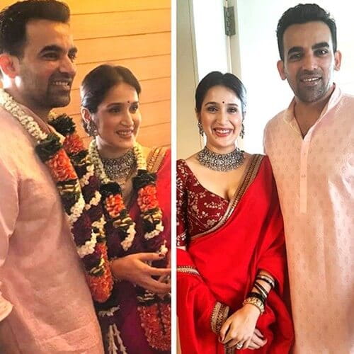Zaheer Khan Ties The Knot With Sagarika