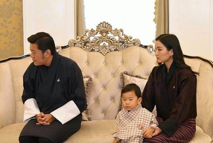 Bhutan's Royal Baby in india with narendra modi