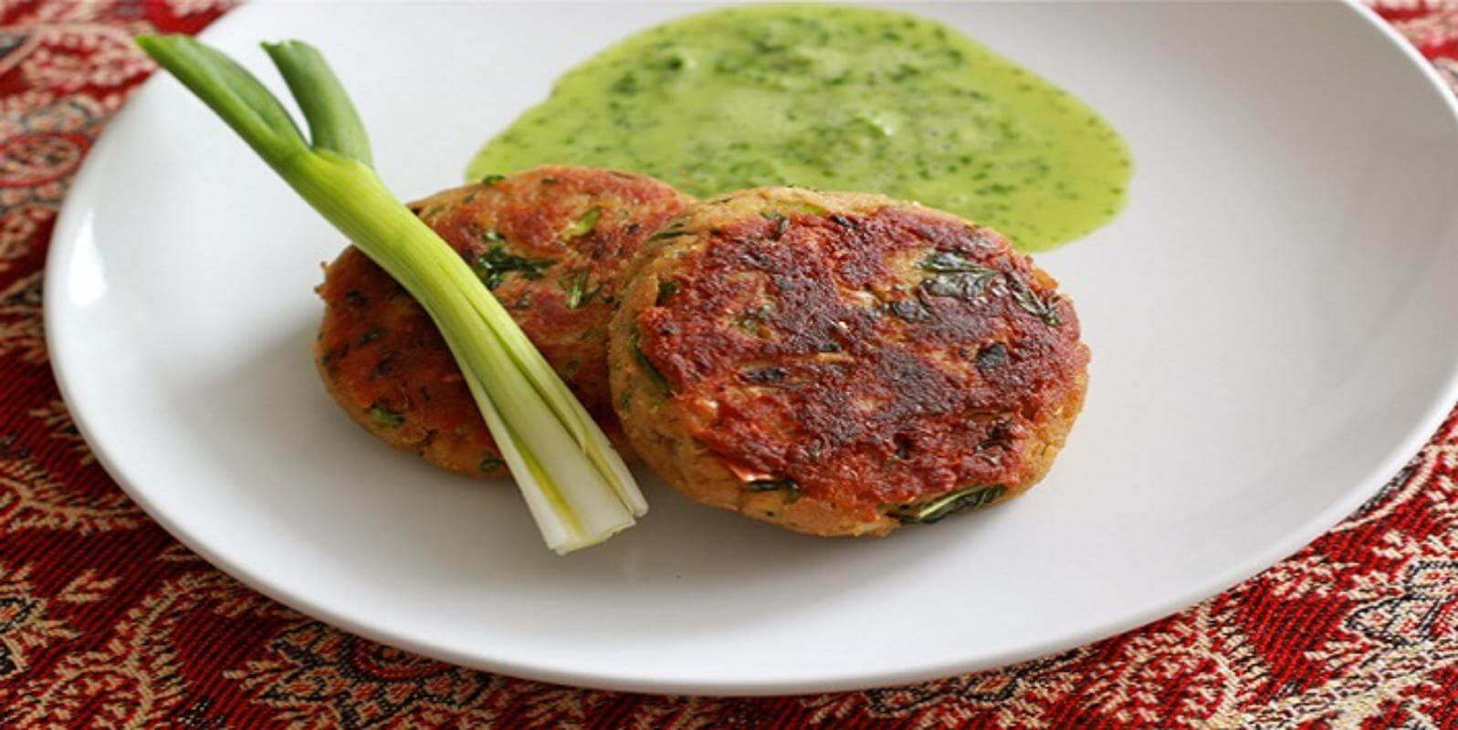 Soya-Pudina Tikki