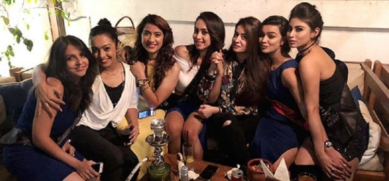 TV actress Aashka Goradia bachelorette Party