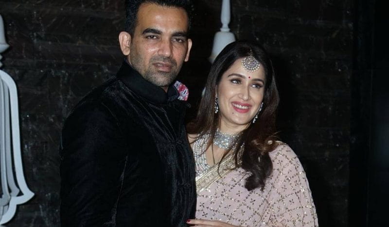 Zaheer Khan, Sagarika Ghatge's Cocktail Party