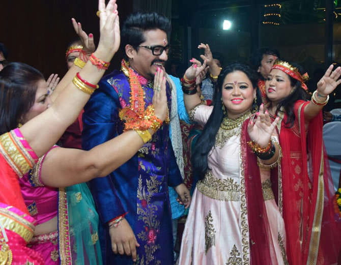 Bharti Singh, Haarsh Limbachiyaa, Mata Ki Chowki