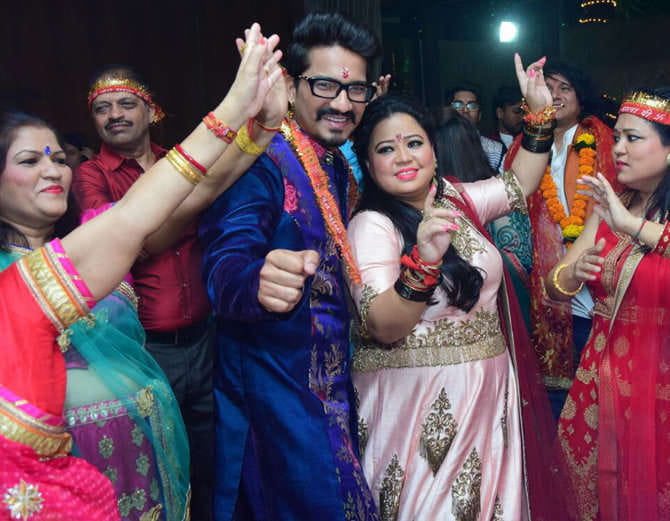 Bharti Singh, Haarsh Limbachiyaa, Mata Ki Chowki