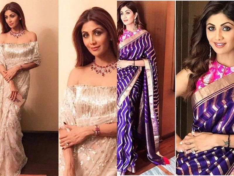 Top Saree Looks Shilpa Shetty