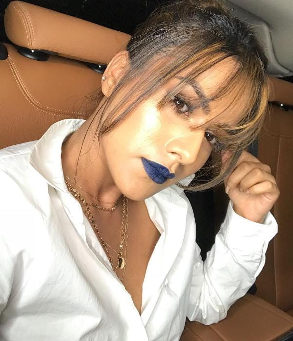 Nia Sharma Trolled Her For Blue Lipstick