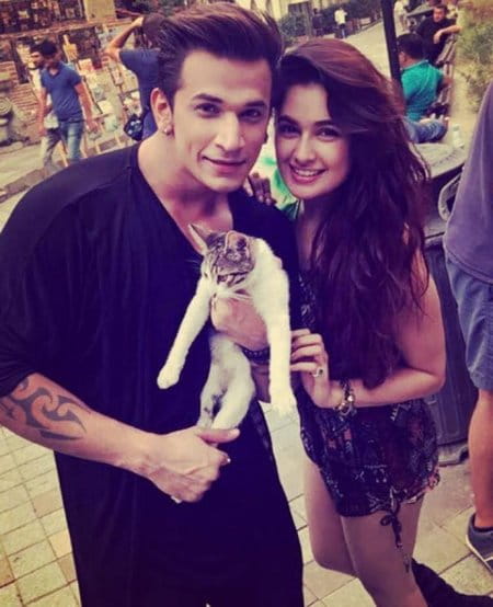 Yuvika Chaudhary, Prince Narula, relationship public