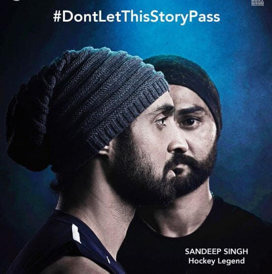 Diljit Dosanjh Starrer Sandeep Singh Biopic Teaser Poster Out