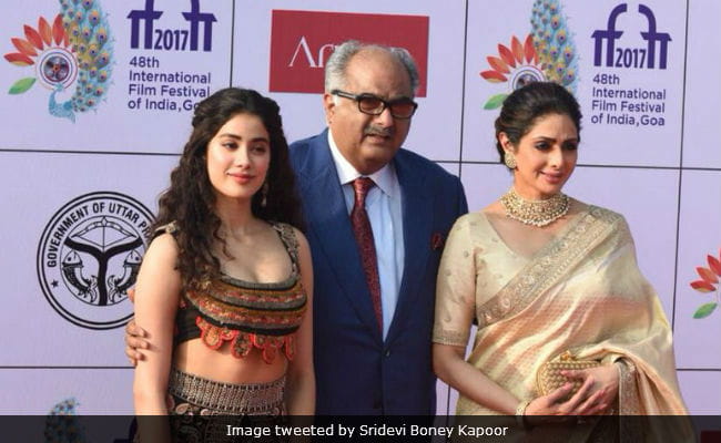 Janhvi Kapoor, Limelight At IFFI 2017