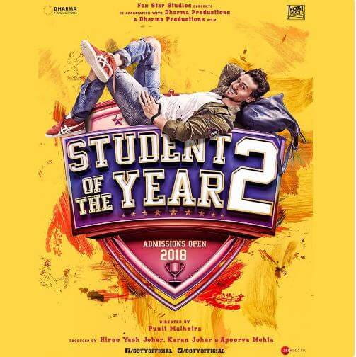 Student Of The Year 2 First Look