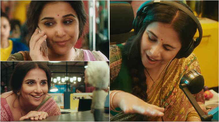 Film Review, Tumhari Sulu, vidya balan