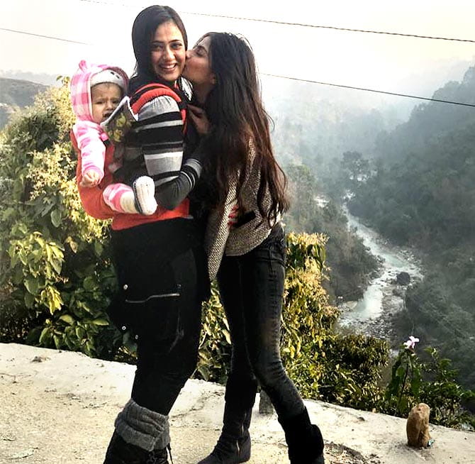 Shweta Tiwari, kids, Vaishno Devi