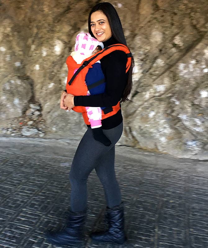 Shweta Tiwari, kids, Vaishno Devi