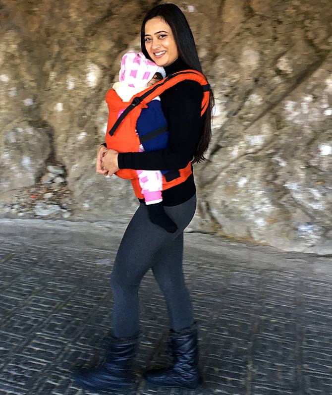 Shweta Tiwari, kids, Vaishno Devi