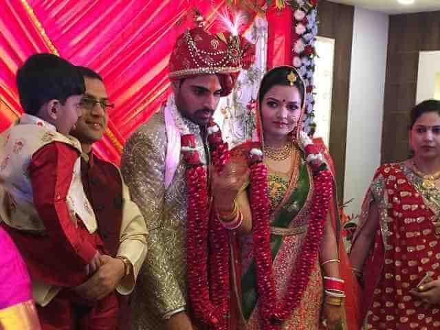 wedding & Reception Pictures Of Cricketer Bhuvneshwar Kumar