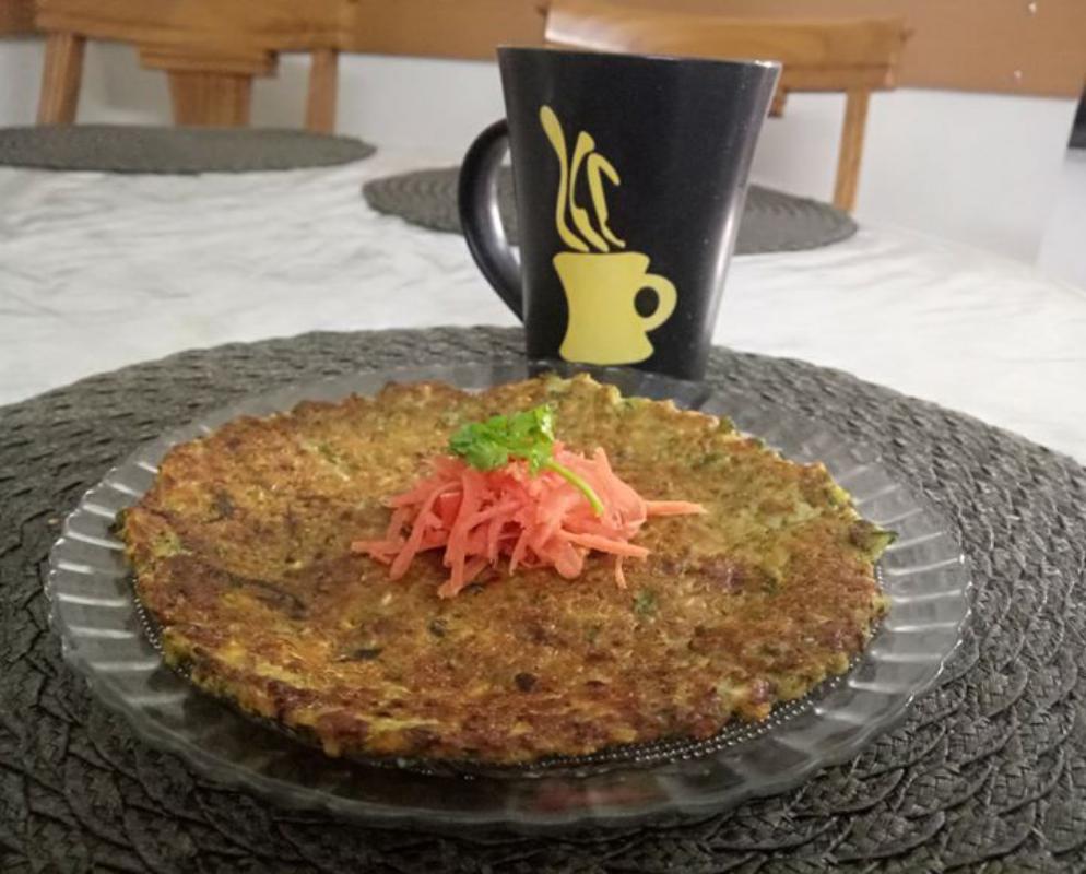 Carrot-Moong Dal Pancake