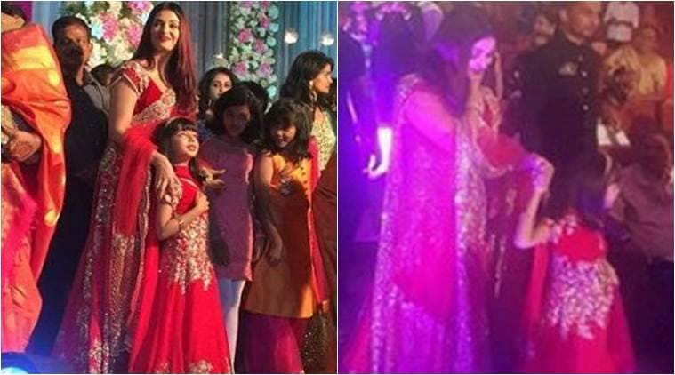 Aishwarya Attended Cousin's Wedding With Aaradhya