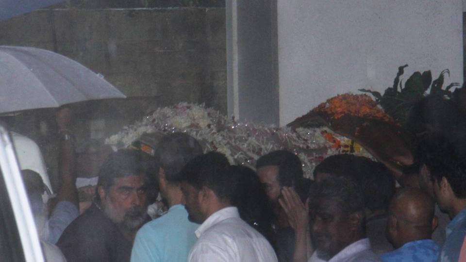 Shashi Kapoor's Last Rites