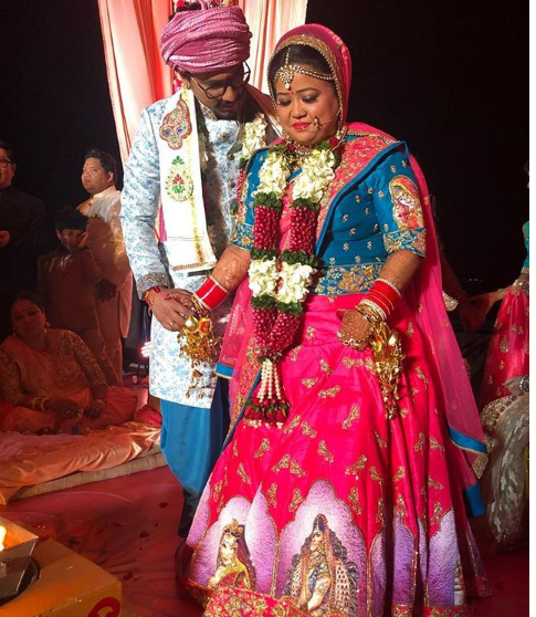 Bharti Singh, Haarsh Limbachiyaa, wedding