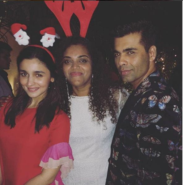 Bollywood celebs, Karan Johar’s Christmas party