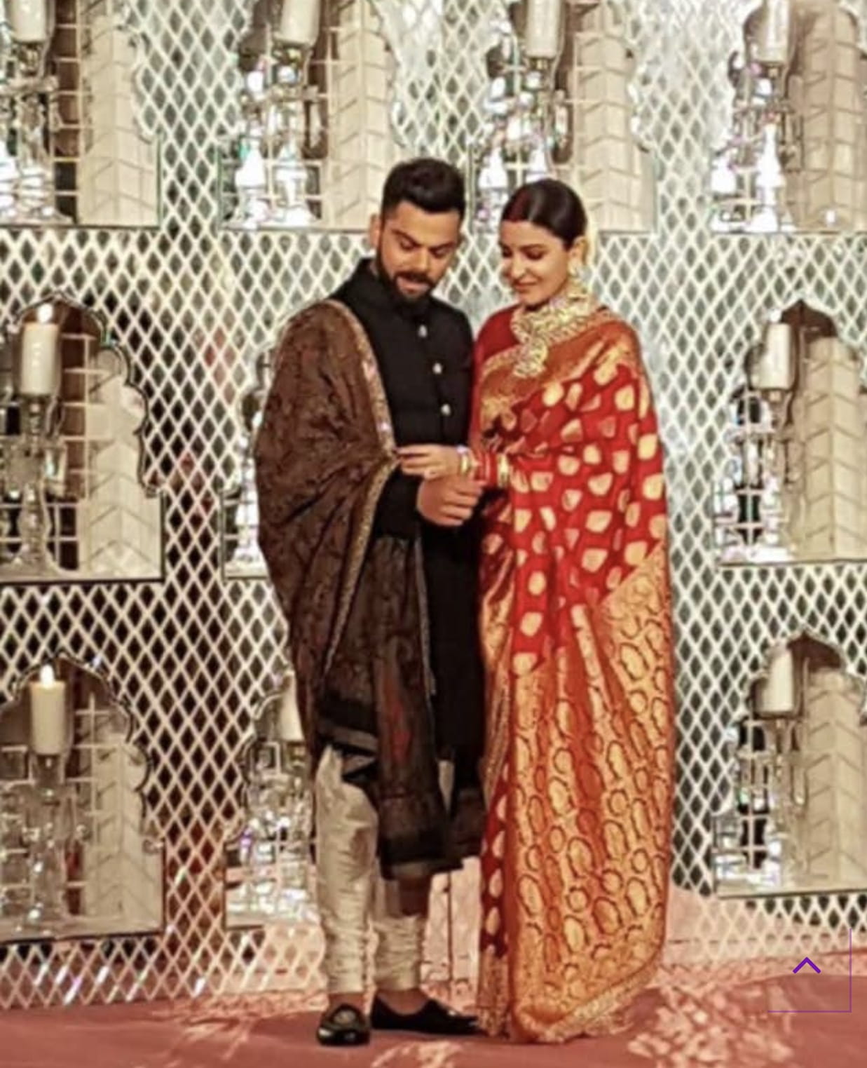 First pics, Virushka Reception