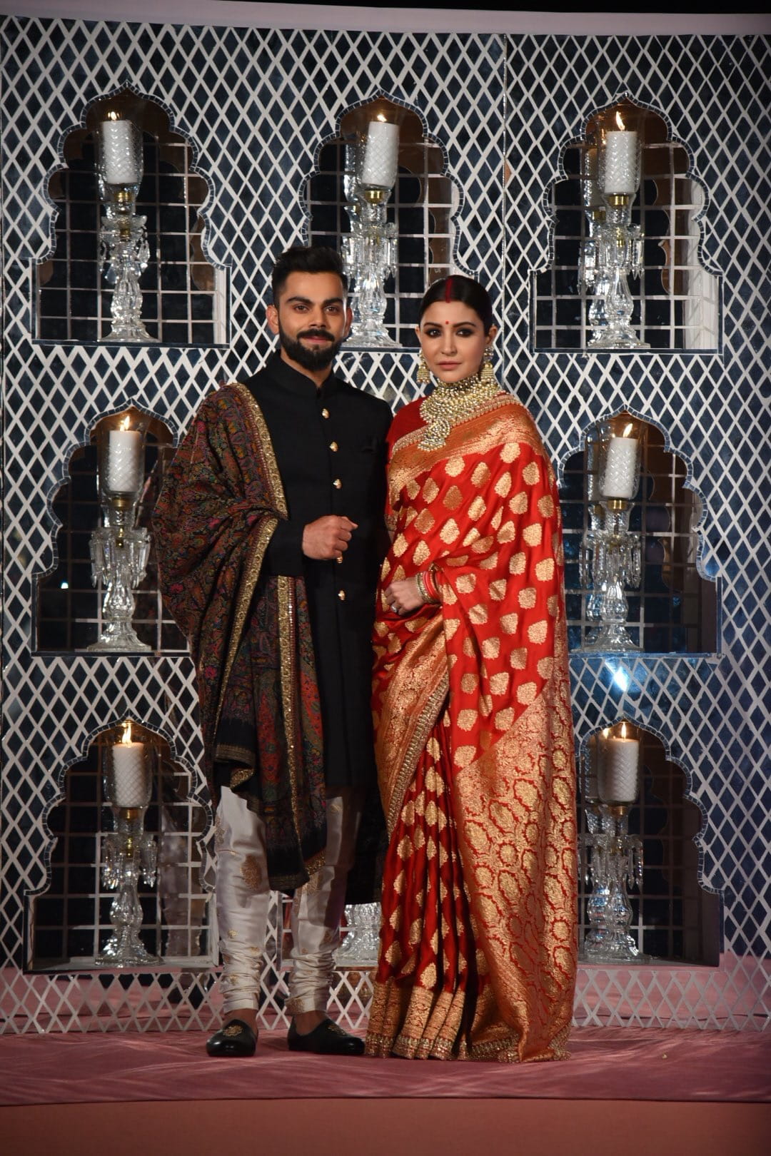 First pics, Virushka Reception