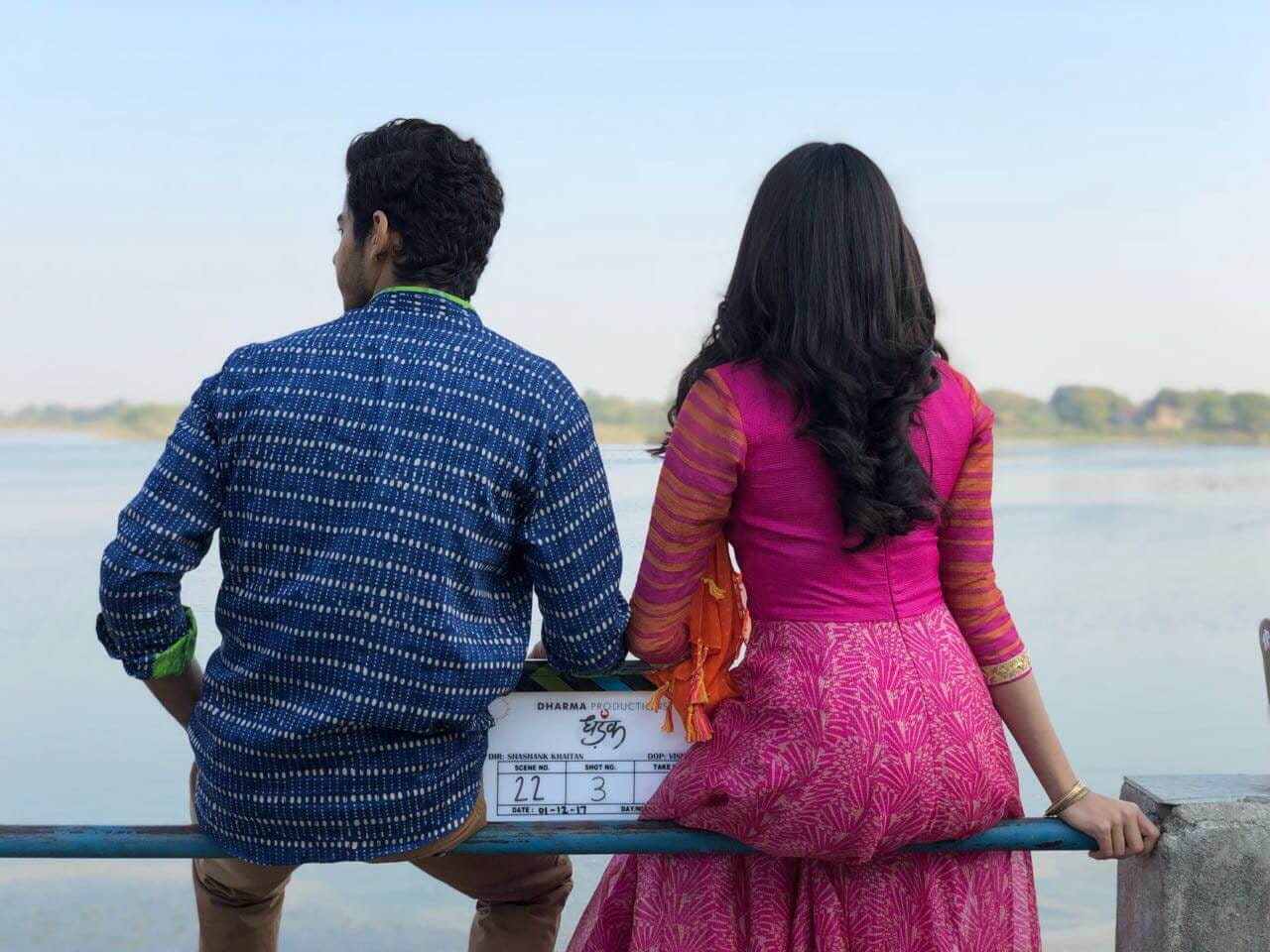 First Shot Of Ishaan Khatter And Janhvi Kapoor For Dhadak