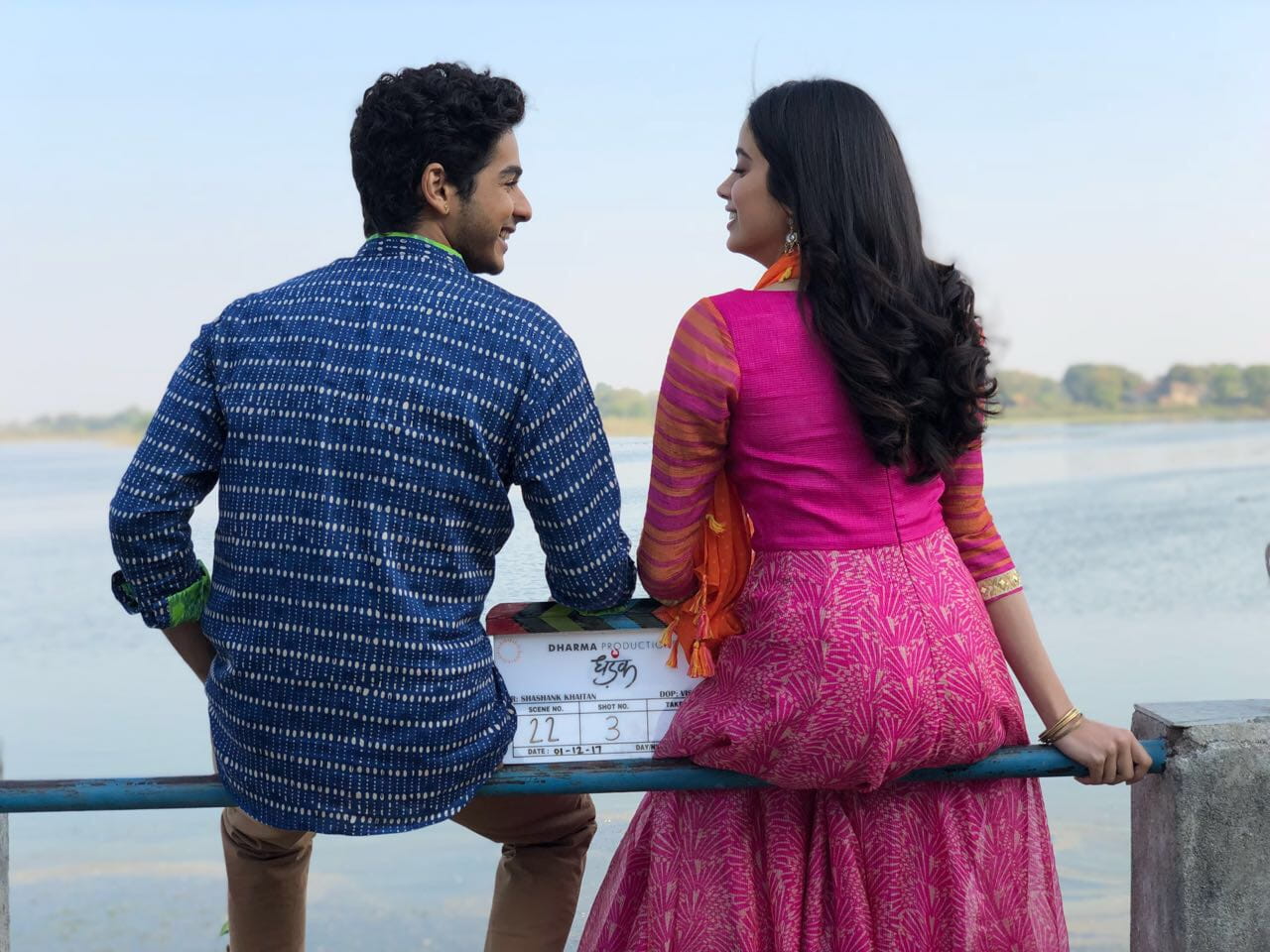 First Shot Of Ishaan Khatter And Janhvi Kapoor For Dhadak