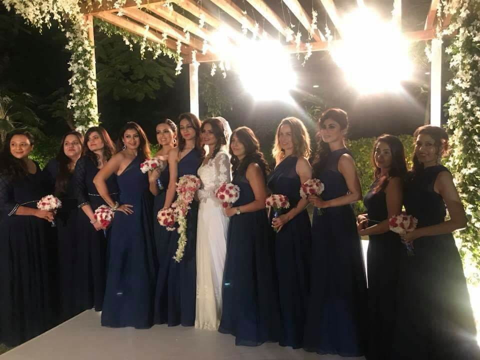 Aashka Goradia, Brent Goble wedding