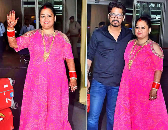 Bharti Singh First Pic After Marriage