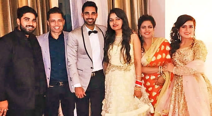 wedding & Reception Pictures Of Cricketer Bhuvneshwar Kumar