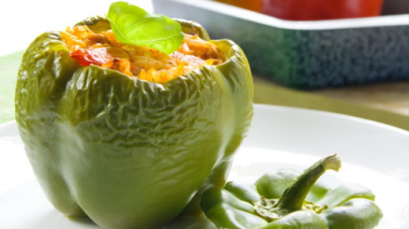 Baked Stuffed Capsicum